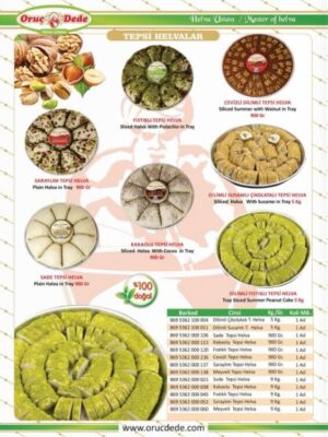 Халва кунжутная с фисташкой
