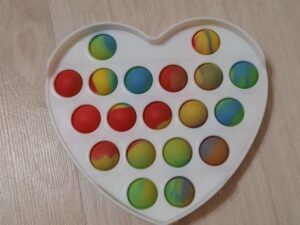 Поп ит сердце + подарок / pop it heart + gift