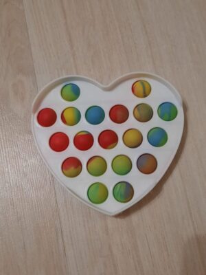 Поп ит сердце + подарок / pop it heart + gift