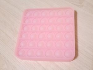 Поп ит квадрат светящийся в темноте + подарок /pop it glow in the dark square + gift