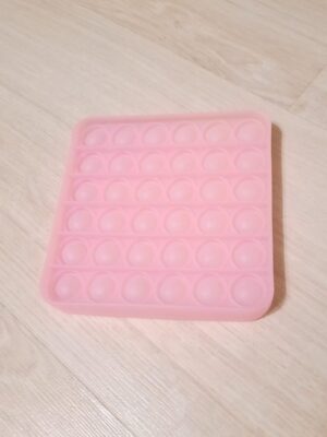 Поп ит квадрат светящийся в темноте + подарок /pop it glow in the dark square + gift