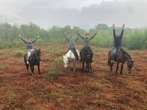 Прогулки на лошадях в горах Прогулки на лошадях в горах
