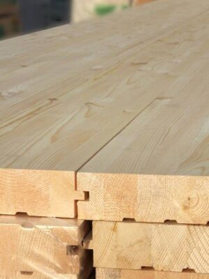 Шпунтованная половая доска хвоя 36х130х6000 сорт АВ