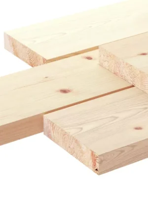 Строганная сухая доска хвоя 45х145х6000 сорт АВ